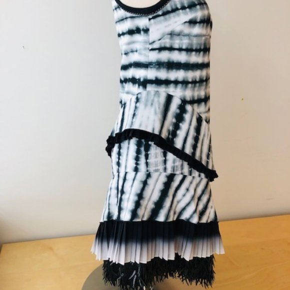 Proenza Schouler Tie-dye Cocktail Dress, Size 0 - Picture 2 of 10